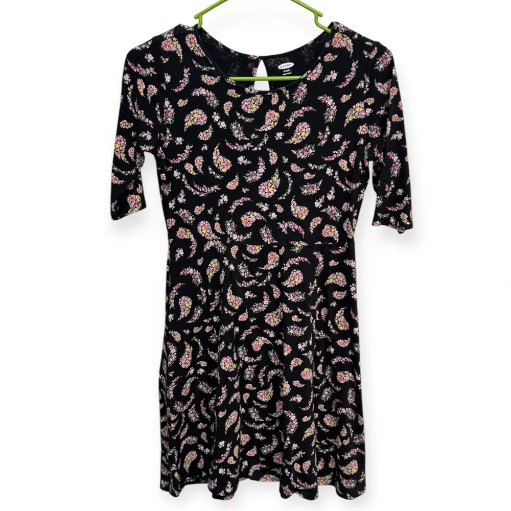 Old Navy‎ Girls Floral Paisley Cotton Dress Size XL 14